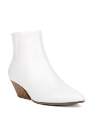 vince white booties