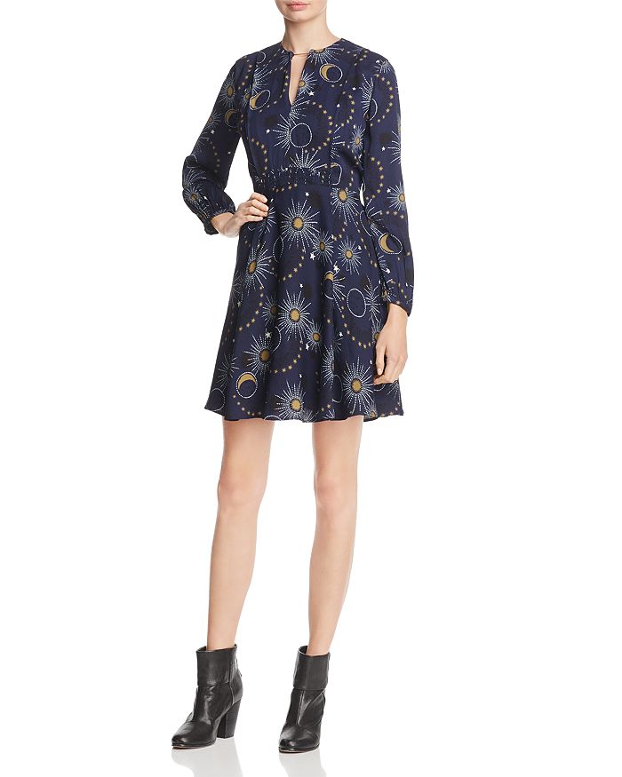 Whistles galaxy dress clearance