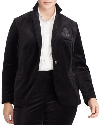 ralph lauren plus size blazer