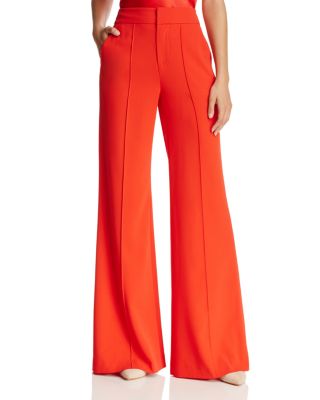 alice and olivia dylan high waisted pants