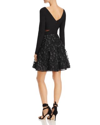 midi fit and flare cocktail dress