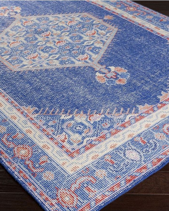 Shop Surya Zahra Area Rug, 3'6 X 5'6 In Blue/red/camel