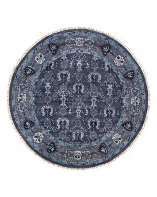 Surya Zeus Round Area Rug, 8' | Bloomingdale's