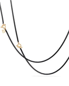 David Yurman - DY Bel Aire Chain Necklace with 14K Gold Accents