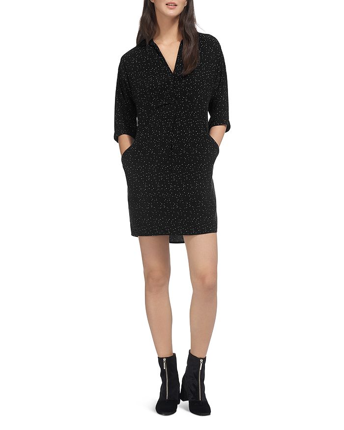 Whistles Lola Fleck Print Dress Bloomingdale's