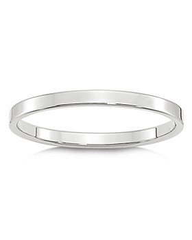 Bloomingdale's - Men's 2mm Lightweight Flat Band in 14K White Gold or 14K Yellow Gold - 100% Exclusive
