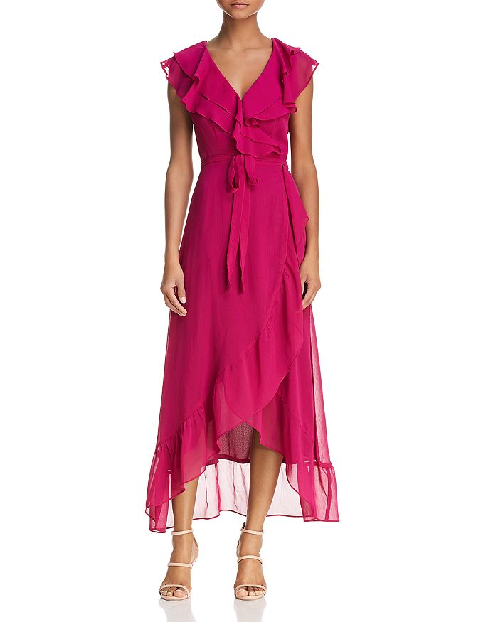 WAYF Andie Wrap Flutter Dress - 100% Exclusive | Bloomingdale's