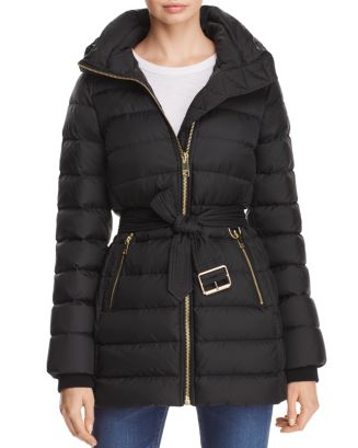 Burberry Limefield Belted Down Puffer Coat | Bloomingdale's