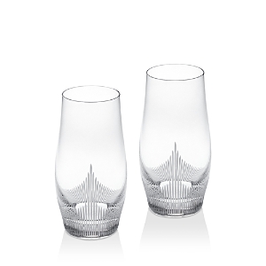Lalique 100 Points Highball Glass, Set of 2