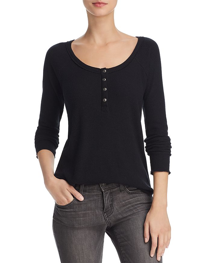 CHASER Shirttail Henley Tee | Bloomingdale's