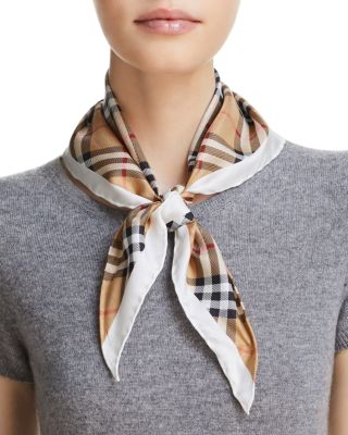 burberry neck scarf