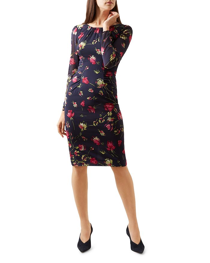 HOBBS LONDON Rori Printed Dress Bloomingdale s