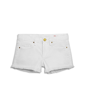 Blanknyc Girls' White Cutoff Shorts - Big Kid