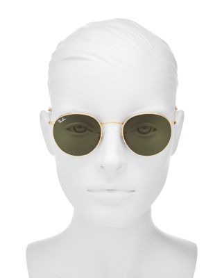  Icons Round Sunglasses, 50mm