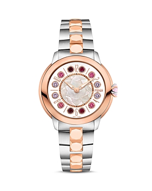 Fendi IShine Rotating Gemstones Two-Tone Watch, 33mm at Bloomingdale's