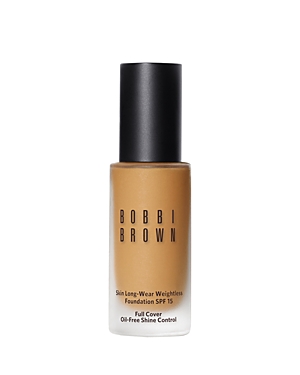 Shop Bobbi Brown Skin Long-wear Weightless Foundation Spf 15 In Natural Tan N054 (medium Beige With Yellow Undertones)