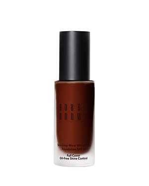 Shop Bobbi Brown Skin Long-wear Weightless Foundation Spf 15 In Cool Espresso C116 (rich Brown With Red And Blue Undertones)