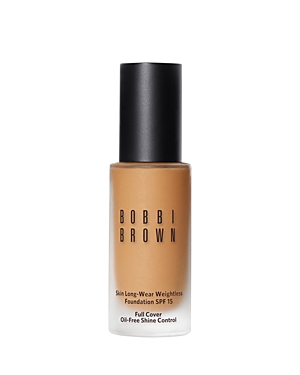 Shop Bobbi Brown Skin Long-wear Weightless Foundation Spf 15 In Warm Beige W046 (light Medium Beige With Yellow Undertones)