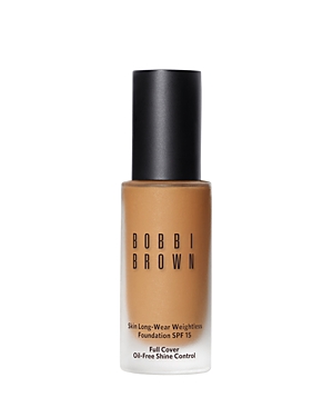 Shop Bobbi Brown Skin Long-wear Weightless Foundation Spf 15 In Golden Natural W058 (medium Beige With Golden Undertones)