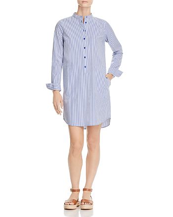 MICHAEL Michael Kors Striped Shirt Dress - 100% Exclusive | Bloomingdale's
