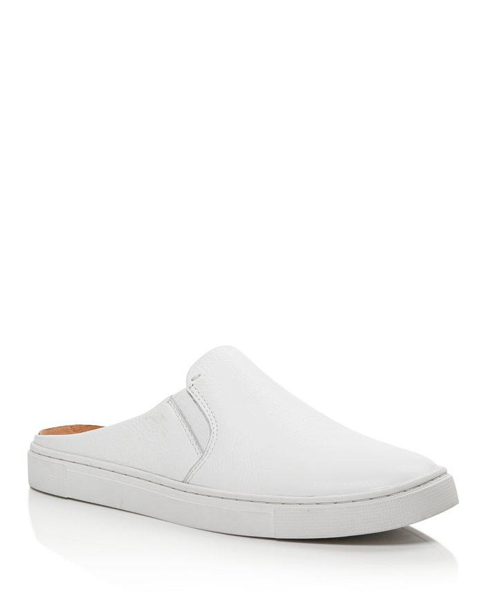 Frye hot sale white mules