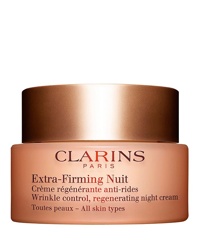 Shop Clarins Extra-firming & Smoothing Night Moisturizer For All Skin Types