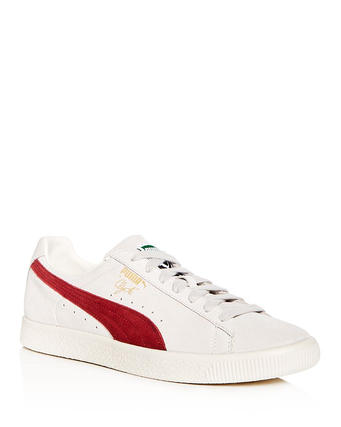 PUMA - Men's Clyde Suede Lace Up Sneakers