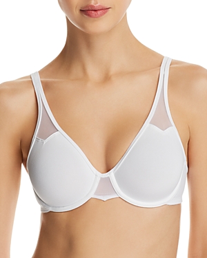 Wacoal Racerback Underwire Front Close Bra 65124 In White