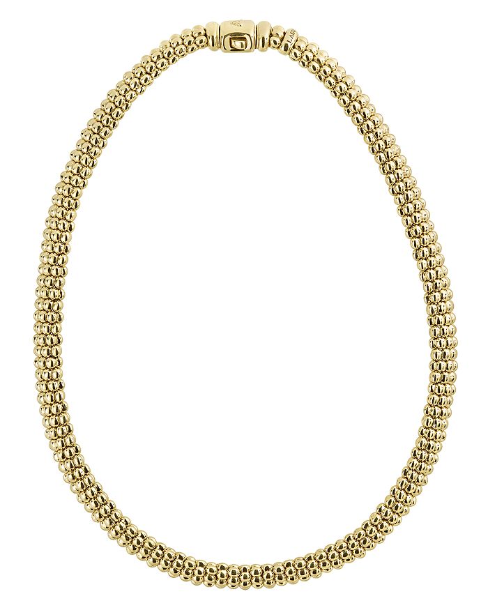 Lagos Caviar Gold Collection 18k Gold Rope Necklace, 16 In Gold
