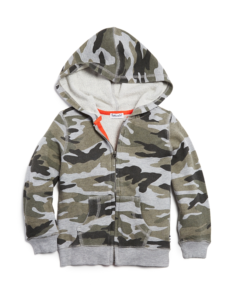 Splendid Boys' Camouflage Print French Terry Hoodie - Little Kid