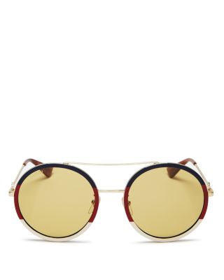 gucci color block sunglasses