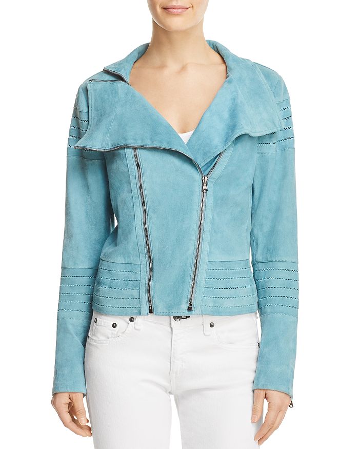 Elie tahari cheap suede jacket