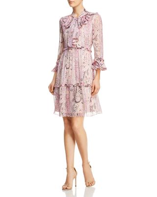 Kobi Halperin Andrea Ruffle Silk Dress Bloomingdale s