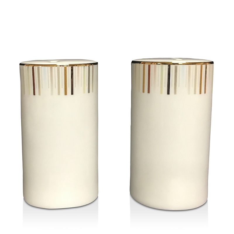 Prouna Luminous Salt & Pepper Shaker In Gold