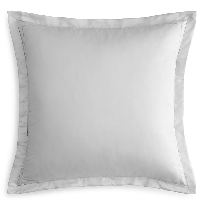 Hudson Park Collection Nouveau Quilted Euro Sham - 100% Exclusive In Pewter