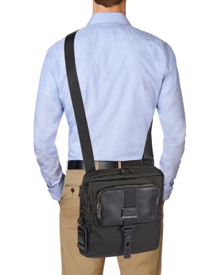 Tumi Alpha Bravo Arnold Zip Flap Crossbody Bag | Bloomingdale's Men