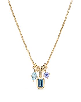 David Yurman - Novella Pendant Necklace with Gemstones