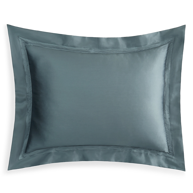 Matouk Nocturne Standard Sham In Deep Jade