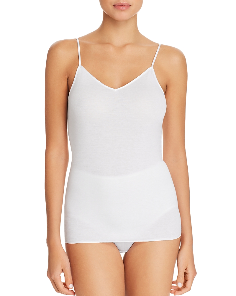 Hanro Cotton Seamless V-Neck Cami