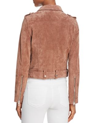Suede Moto Jacket