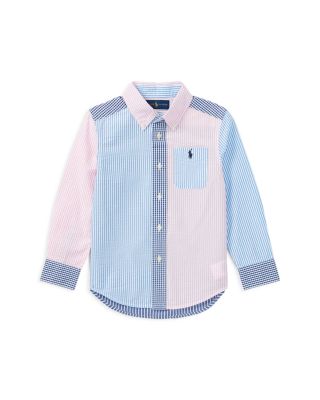 ralph lauren pastel colour block shirt