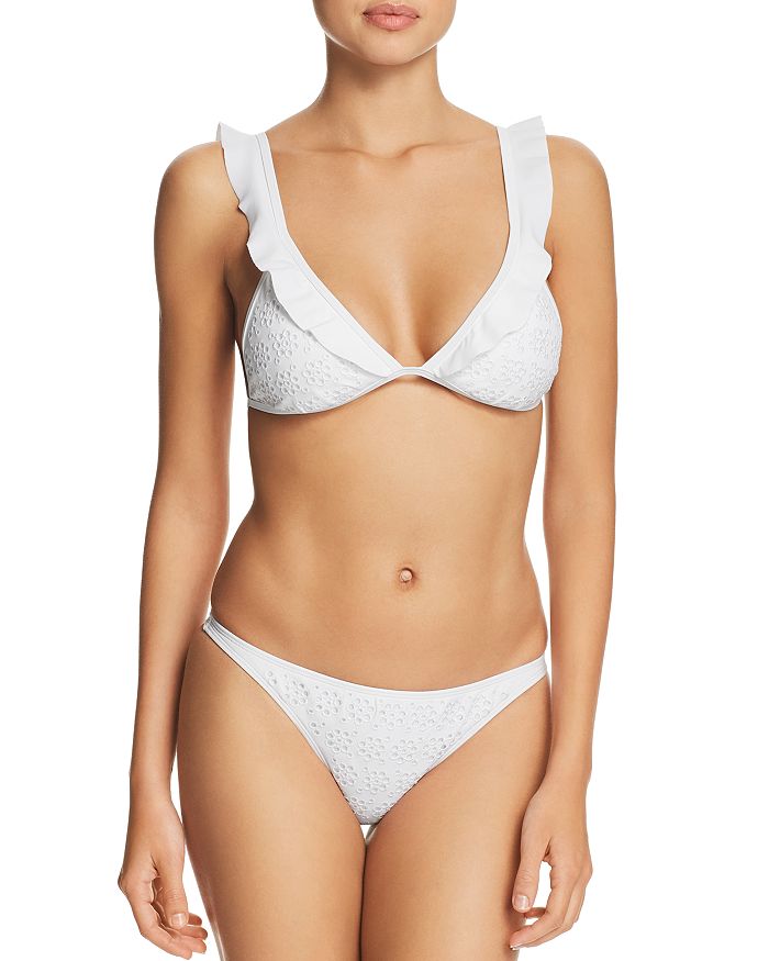 Broderie Anglaise bra