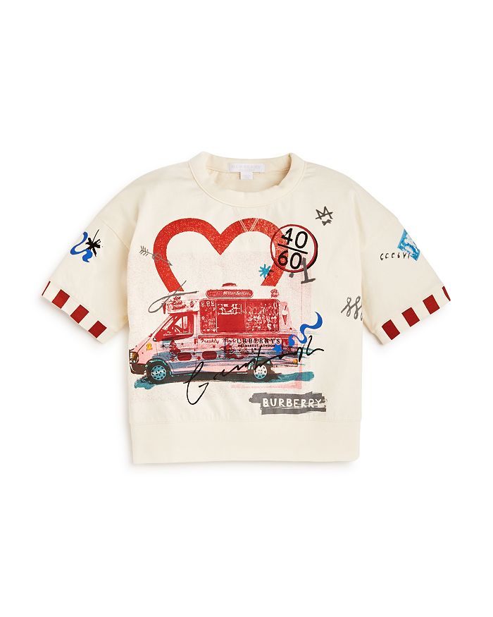Burberry Girls Valeria Ice Cream Graphic Tee Little Kid Big
