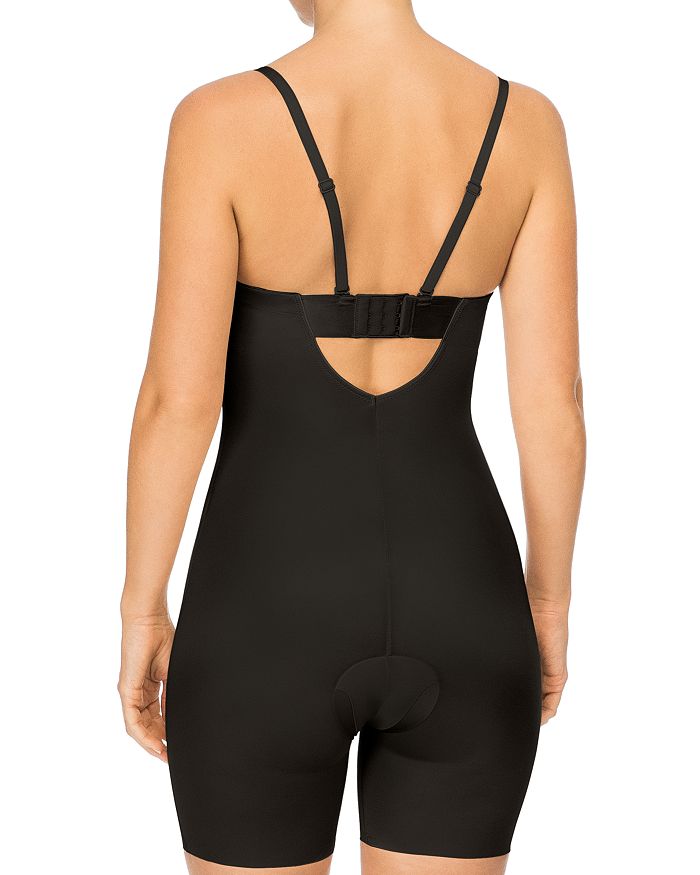 Suit Your Fancy Strapless Convertible Underwire Mid-Thigh Bodysuit