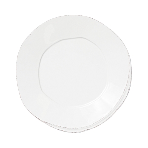 Shop Vietri Lastra European Dinner Plate In Linen