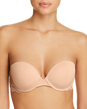 White Strapless & Convertible Bras - Bloomingdale's