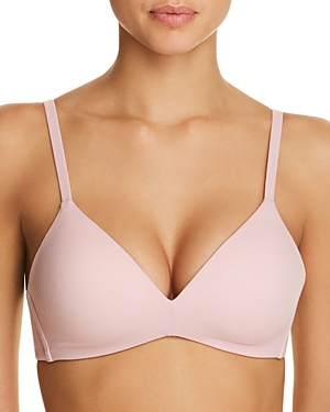 Wacoal How Perfect Wire Free T-shirt Bra In Chalk Pink