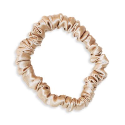 Pure Silk Skinny Scrunchies, Set of 6