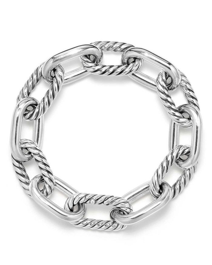 David Yurman Women's Madison Chain Large Bracelet/13.5mm In Silver