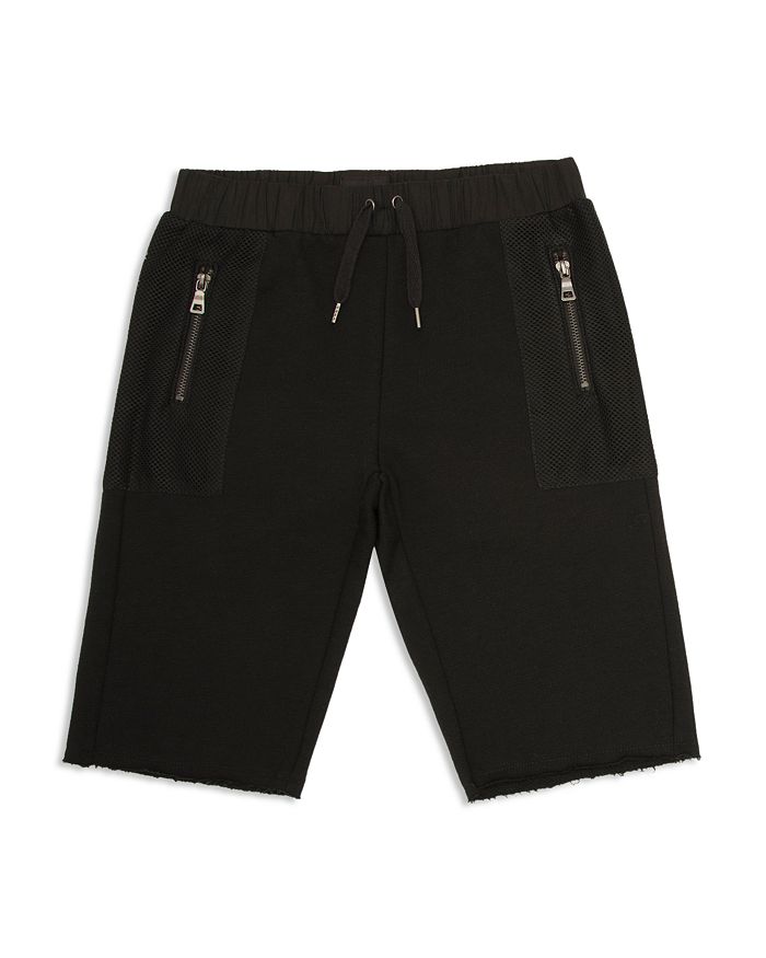 Boys shorts top with zipper pockets